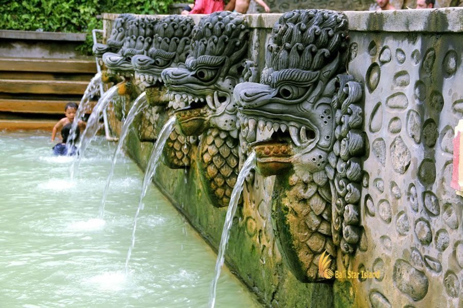 Waterfall in the highlands of North Bali