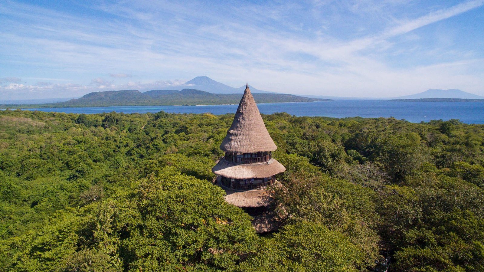 Rainforest and savanna trail inside West Bali National Park